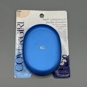 NEW CoverGirl Fresh Complexion Pocket Powder Foundation-605 Ivory